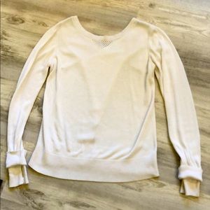 Lululemon white sweater